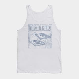 Brand New Technical Drawing Tank Top